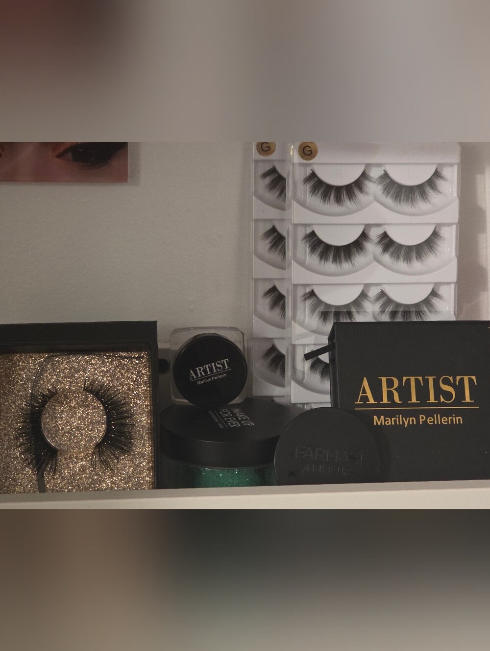 Lot De Maquillage Yeux Faux Cils Neuf Inclus